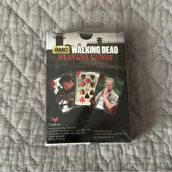 The Walking Dead AMC Daryl Playing Cards TWD - Picture 2 of 2